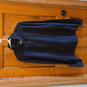 Gap man's black pull over xlzip sweatshirt size XL